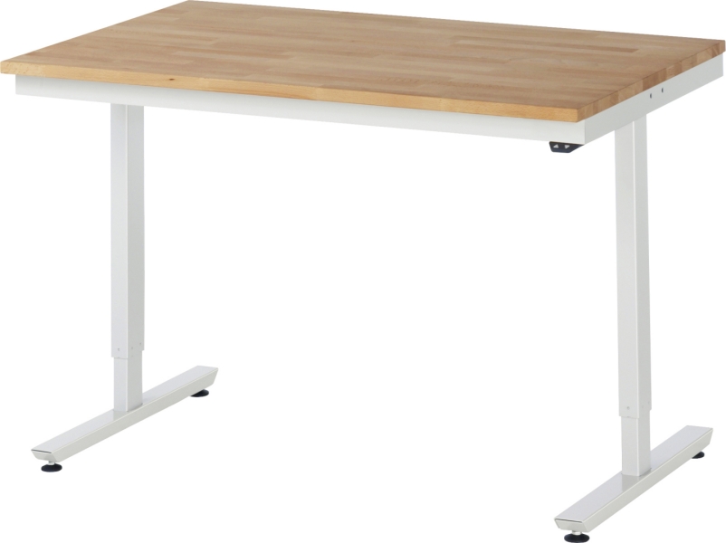 Arbeitstisch elektrisch höhenverstellbar, B1250xT800xH720-1120mm, B-Platte-25 mm