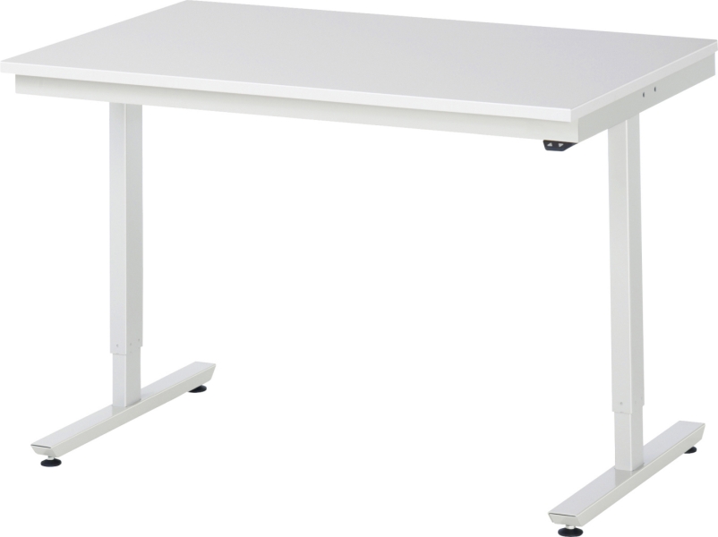 Arbeitstisch elektrisch höhenverstellbar, B1250xT800xH720-1120mm, M-Platte-22 mm