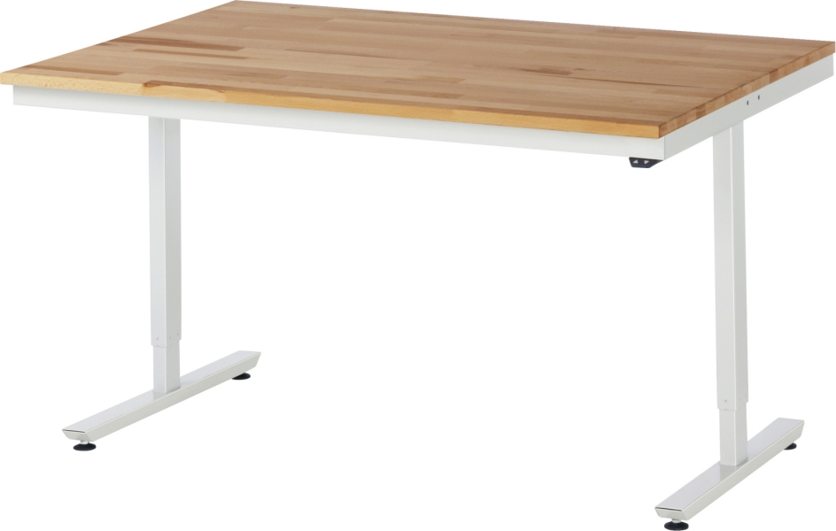 Arbeitstisch elektrisch höhenverstellbar, B1500xT1000xH720-1120mm, B-Platte-25 mm