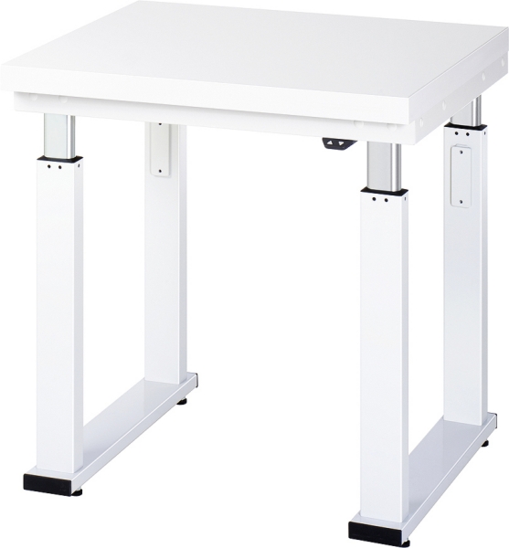 Werkbank elektrisch höhenverstellbar, B750xT700xH740-1140mm, HPL-Platte-40 mm