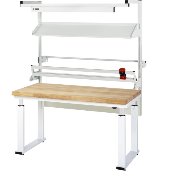 Packtisch Komplettset 02, 08-WB, B1500 x T700, B-Platte