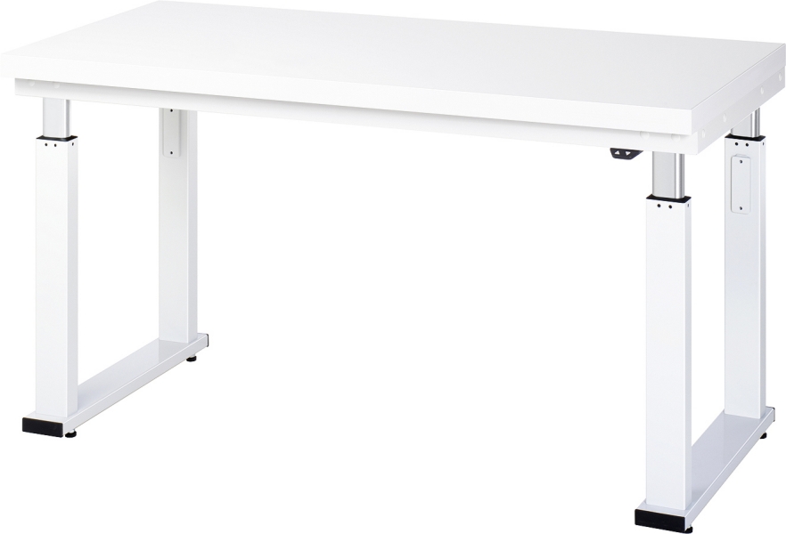 Werkbank elektrisch höhenverstellbar, B1500xT700xH740-1140mm, HPL-Platte-40 mm