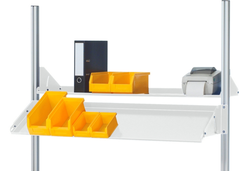 Packtisch Komplettset 02, 08-WB, B1500 x T900, H-Platte