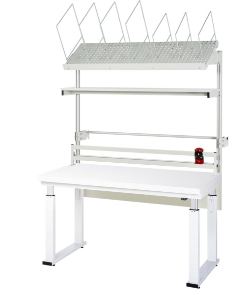 Packtisch Komplettset 03, 08-WB, B2000 x T900, H-Platte