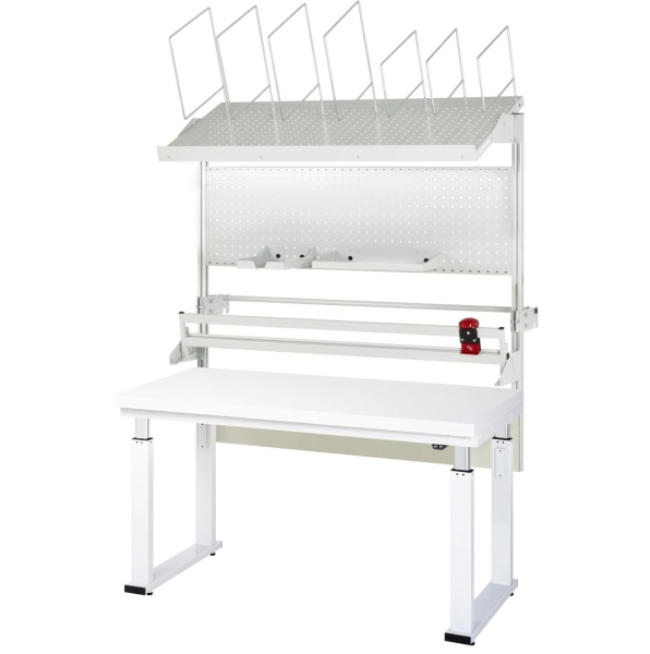 Packtisch Komplettset 05, 08-WB, B2000 x T900, H-Platte