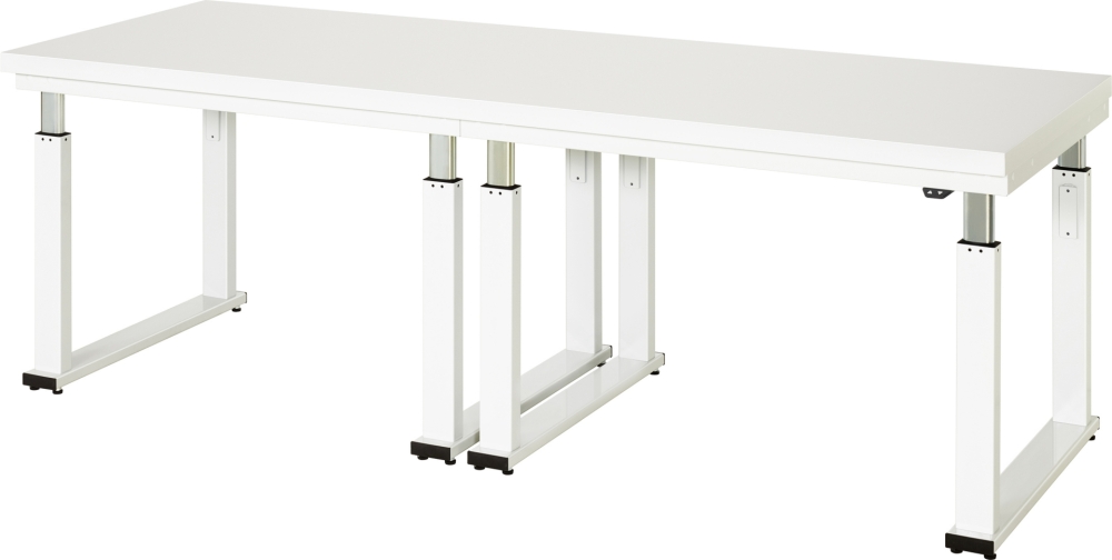 Werkbank elektrisch höhenverstellbar, B2500xT7900xH740-1140mm, HPL-Platte-40 mm