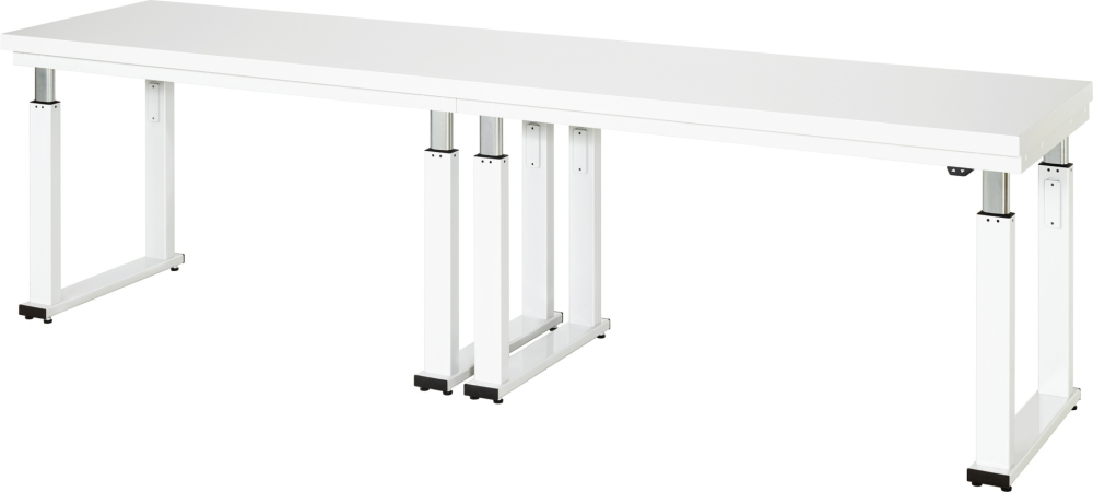 Werkbank elektrisch höhenverstellbar, B3000xT700xH740-1140mm, HPL-Platte-40 mm