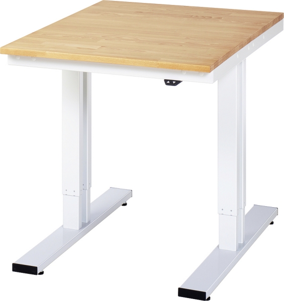 Werktisch elektrisch höhenverstellbar, B750xT1000xH720-1120mm, B-Platte-25 mm