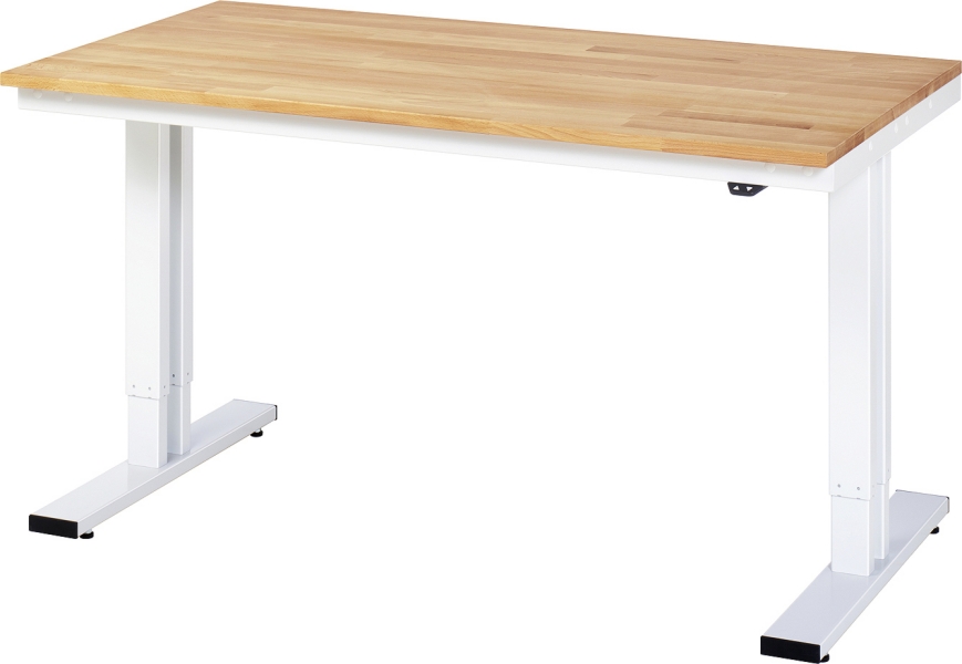 Werktisch elektrisch höhenverstellbar, B1500xT800xH720-1120mm, B-Platte-25 mm
