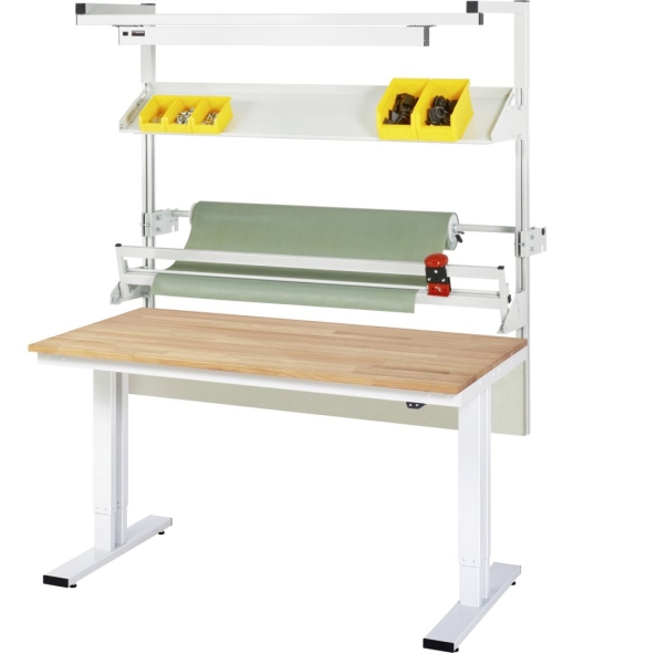 Packtisch Komplettset 02, 08-WT, B1500 x T1000, B-Platte