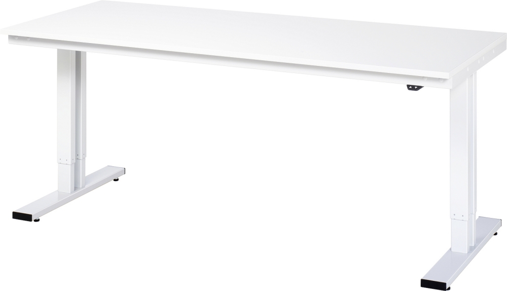 Werktisch elektrisch höhenverstellbar, B2000xT800xH720-1120mm, M-Platte-22 mm
