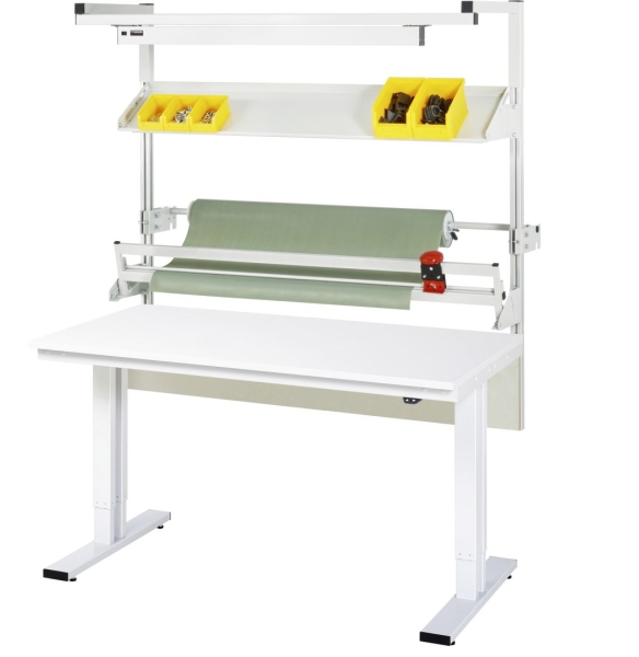 Packtisch Komplettset 02, 08-WT, B2000 x T800, M-Platte