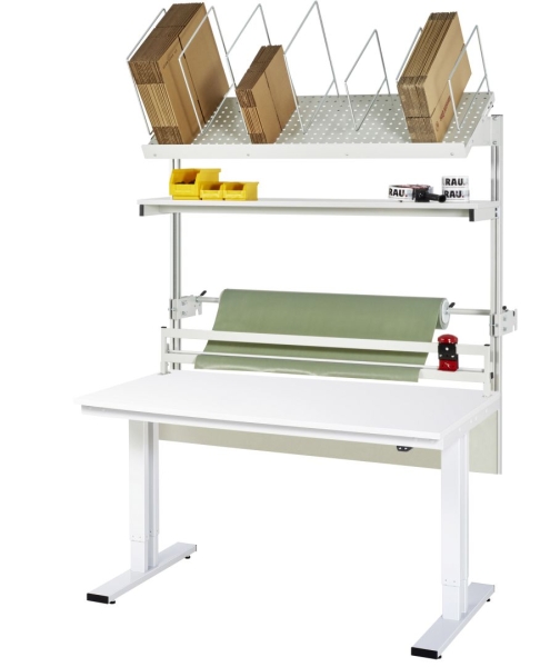 Packtisch Komplettset 03, 08-WT, B2000 x T800, M-Platte