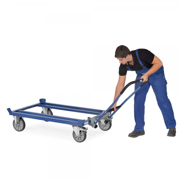 Einklink-Rohrschiebebügel für Paletten-Fahrgestell