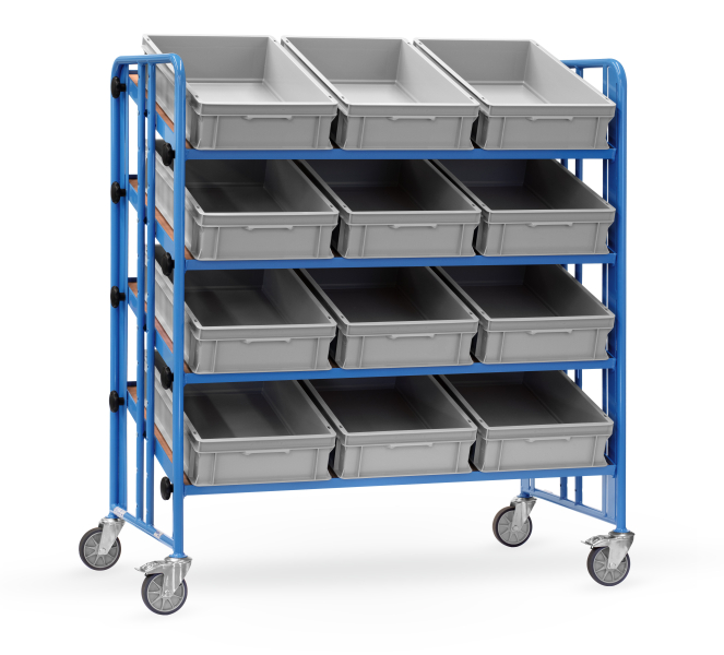 Montagewagen mit Kästen