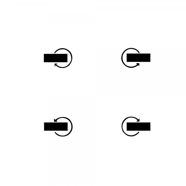 4 Lenkrollen sehr wendig, gute Beweglichkeit in alle Richtungen