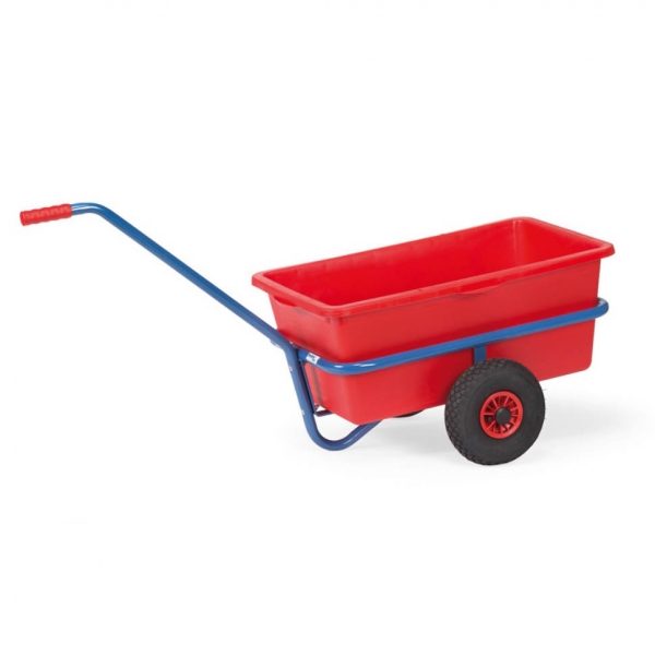 Fetra Handwagen 200 kg, mit herausnehmbarer Kunststoffmulde 4102