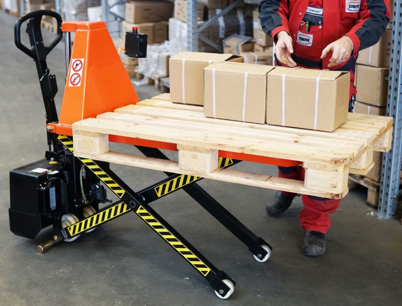 El.-Scherenhubwagen Primus mit Sensorfunktion