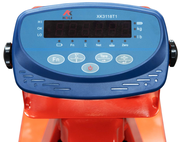 Elektrischer Scherenhubwagen mit Waage Premium 10E, 1000kg