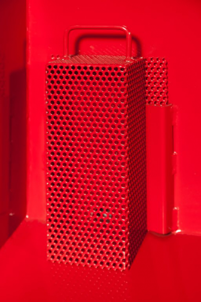 Siebblockeinsatz und Ablasshahn