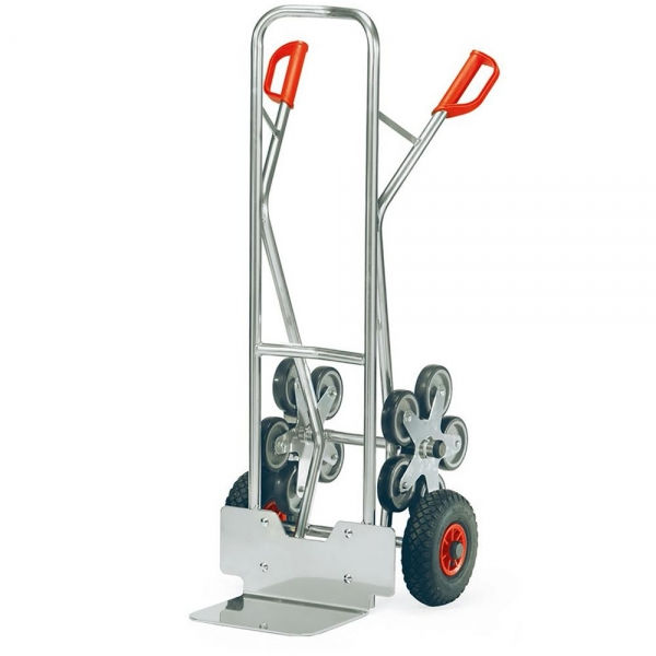 Treppenkarren Alu 200 kg, fünfarmige Rad-Sterne