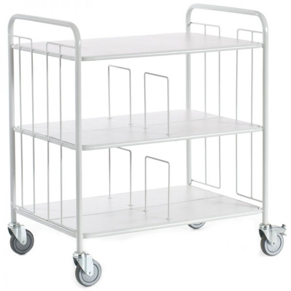 Bürowagen doppelseitig mit Trenngittern