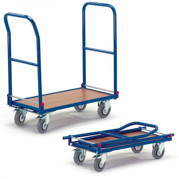 Doppelstirnwandwagen 2 Klappbügel