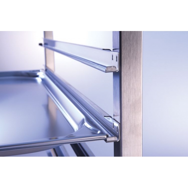 Edelstahl Regalwagen, 460x613x1645 mm, RWR 160-4