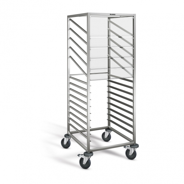 Edelstahl Regalwagen, 662x733x1645 mm, RWR SK-161