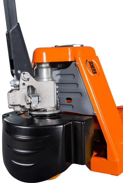 Elektrohubwagen EHW 20 ECO SEMI, Tragkraft 2,0 t / 2000 kg, Hub 115 mm, Länge 1650 mm