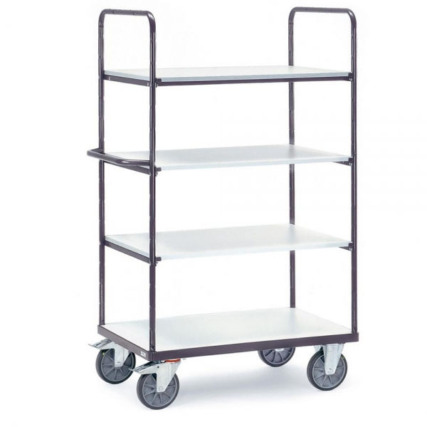 ESD-Etagenwagen mit 4 Böden, 600 kg Tragkraft