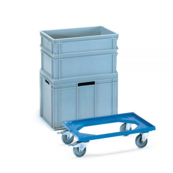 Eurokasten-Roller 250 kg, offener Rahmen