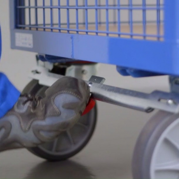 Kastenwagen, Doppelflügeltür, 750 kg Tragkraft