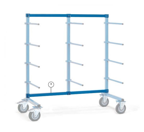 Horizontalstrebe für Tragarmwagen inkl, Befestigungsmaterial