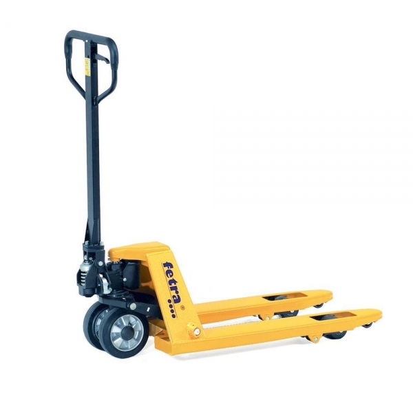 Gabelhubwagen 2500 kg, Lenkräder aus Vollgummi