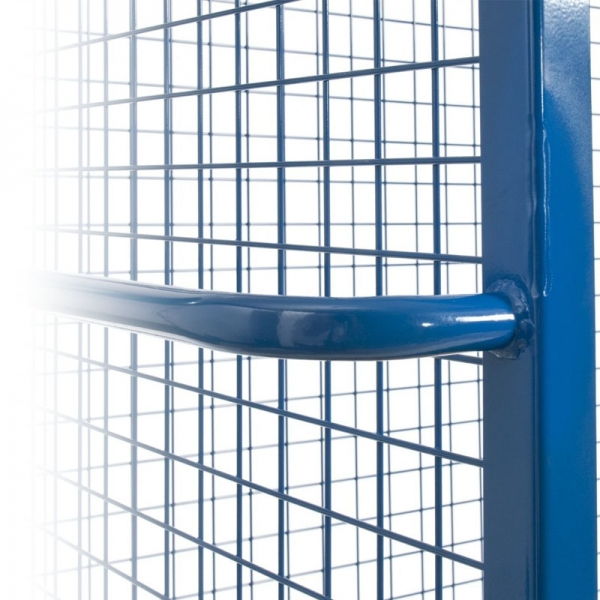 Gitter-Regalwagen Ansicht 2