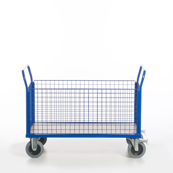 Gitter-Vierwandwagen, 500 kg Tragkraft, LxB 1000x570 mm Ladefläche