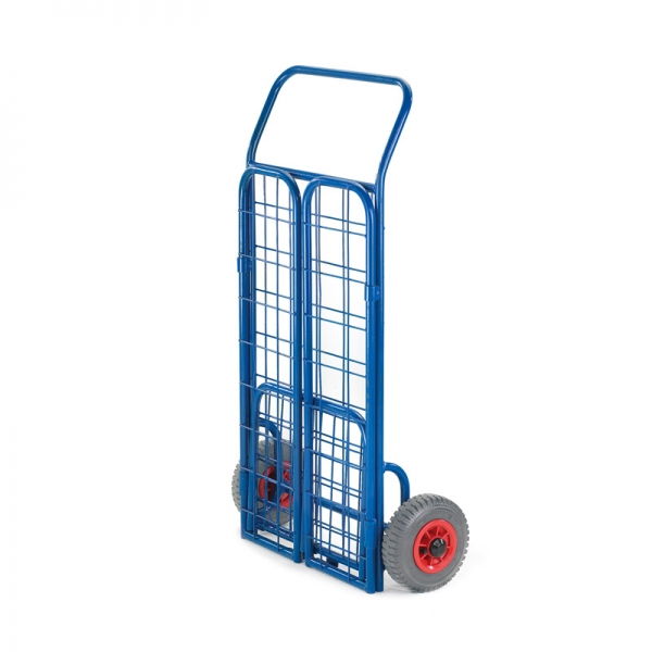 Gitterklappkarre zusammengeklappt