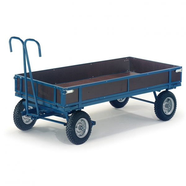 Handpritschenwagen mit Holzbordwänden (hohe Tragkraft)