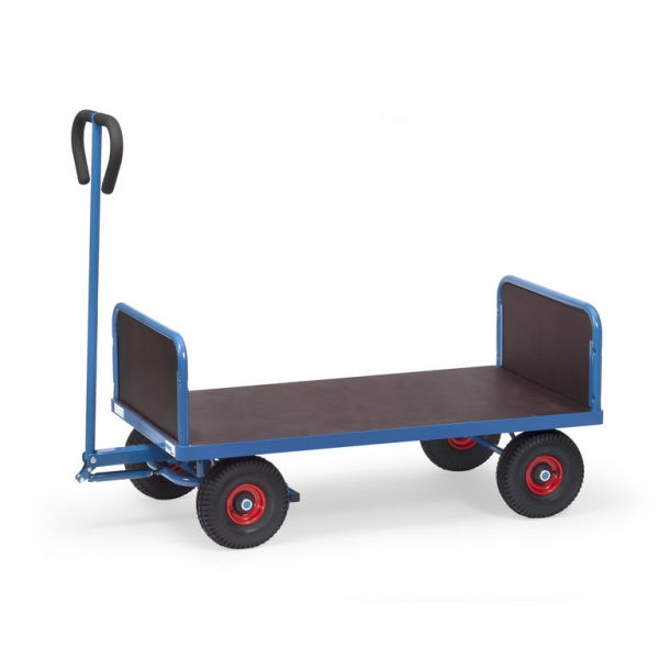 Handwagen mit 2 Stirnwänden, 500 kg Tragkraft