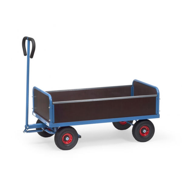 Handwagen mit 4 Wänden, 500 kg Tragkraft