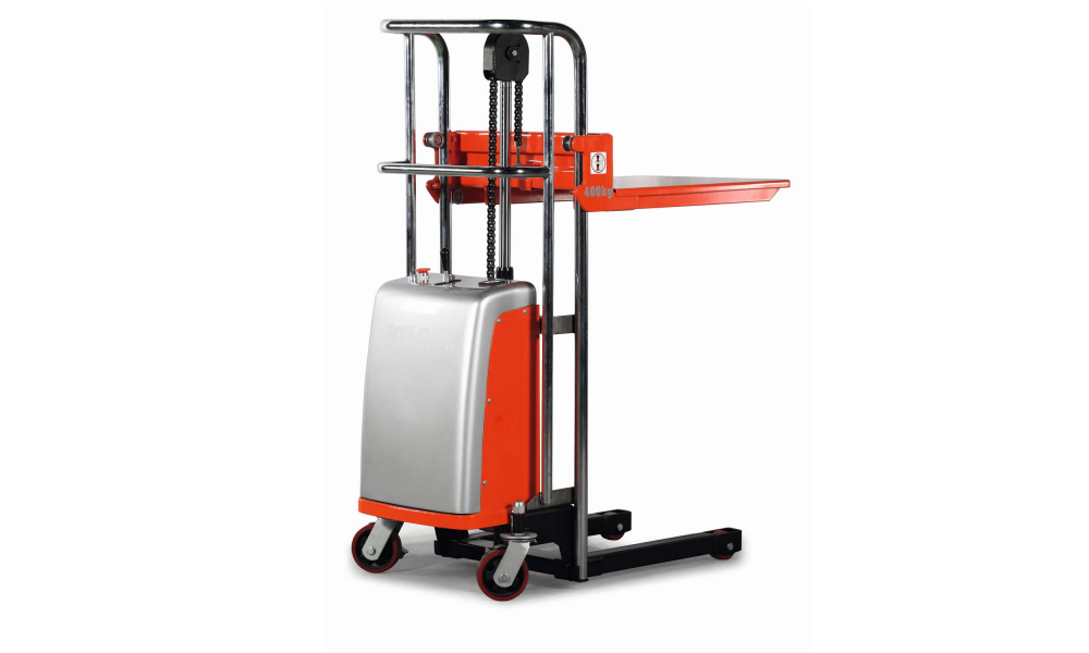 Hochhubwagen Plattformlift, Hublast 400 kg, Ladefl. BxT 550x650mm, Hub 1300mm