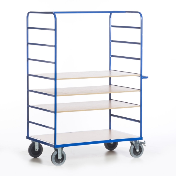 Hohe Etagenwagen, 500 kg Tragkraft, 1000x700 mm LxB