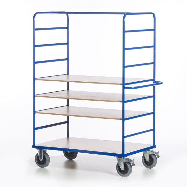 Hohe Etagenwagen, 500 kg Tragkraft, 1200x800 mm LxB