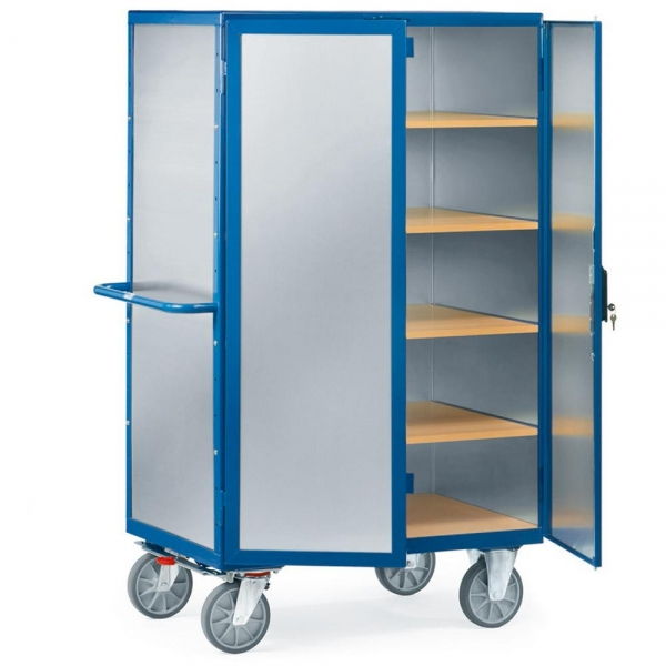 Kastenwagen 750 kg, mit Alublech verkleidet