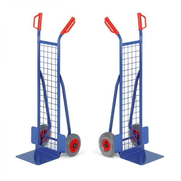 Kleine Gitter-Stapelkarre, Sackkarre, Tragkraft 200 kg