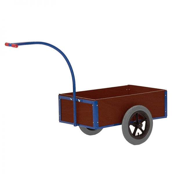 Leichte Handkarre, Ladefläche LxB 700x425 mm, 150 kg Tragkraft 14-1181