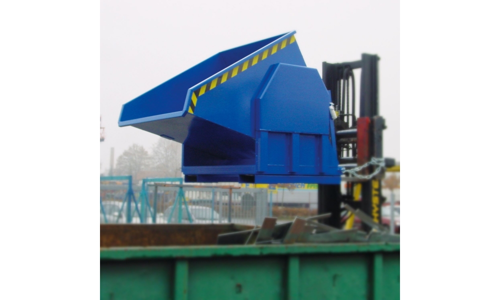 Muldenkipper, BxTxH 840x1330x1030mm, 2500 kg Traglast, Inhalt 0,5cbm-3