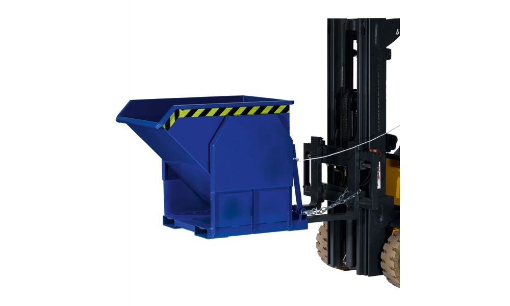 Muldenkipper, BxTxH 840x1330x1030mm, 2500 kg Traglast, Inhalt 0,5cbm