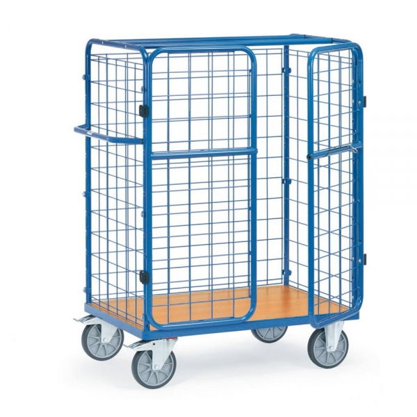 Artikelname Paketwagen mit Doppelflügeltüren, 600 kg Tragkraft